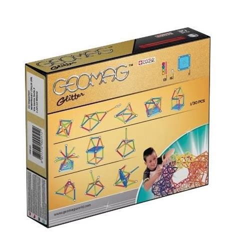 Bebeboutik Geomag Glitter Jeu De Construction Magn Tique Pcs