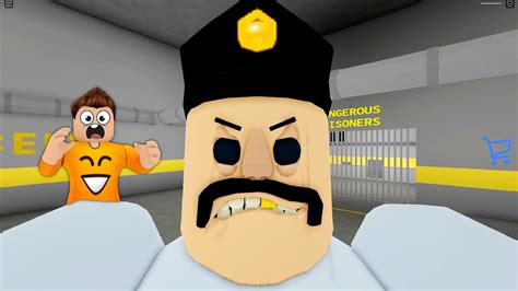 Uciekam Przed Grubym Policjantem Larry S Prison W Roblox Youtube