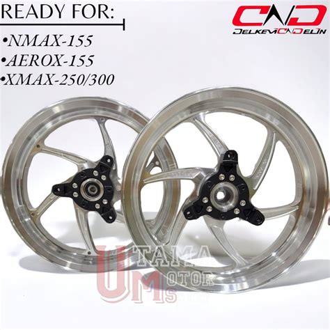 Jual Velg Velek Sport Rim Set Nmax Aerox Xmax Aluminium Forged