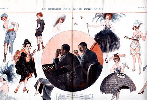 La Vie Parisienne Samedi 30 Mars 1918 Art Deco Nouveau