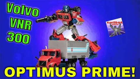 Transformers Generations Volvo VNR 300 Optimus Prime GotBot True