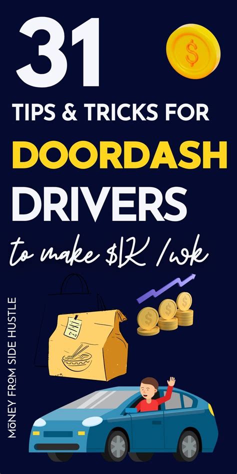 Doordash Driver Tips Tricks To Earn More In Earn Money