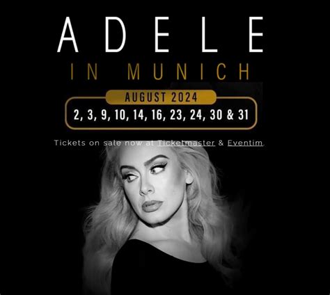 Adele Live In Munich Residency Munich Messe August Off