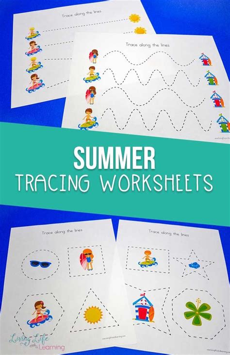 Summer Tracing Worksheets Artofit