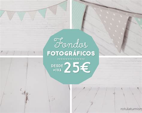 Fondos para estudios fotográficos personalizados