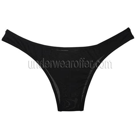 New Sexy Men S Soft Low Rise Bikini Underwear Sexy Mid Coverage Back Briefs Ice Silk Shorts MU