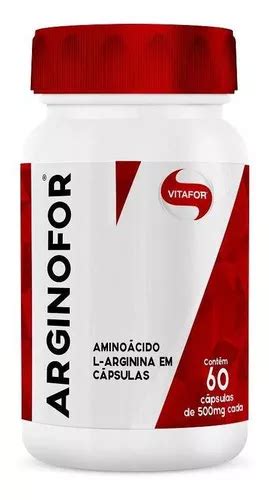 Arginofor L Arginina 60 Capsulas Vitafor MercadoLivre