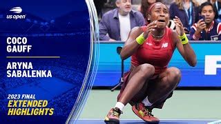 Coco Gauff vs. Aryna Sabalenka Extended Highlights | 20... | Doovi