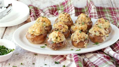 Crab Stuffed Mushrooms Recipe - Food.com