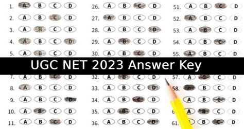 UGC NET Final Provisional Answer Key 2023 Out Get Response Sheet PDF