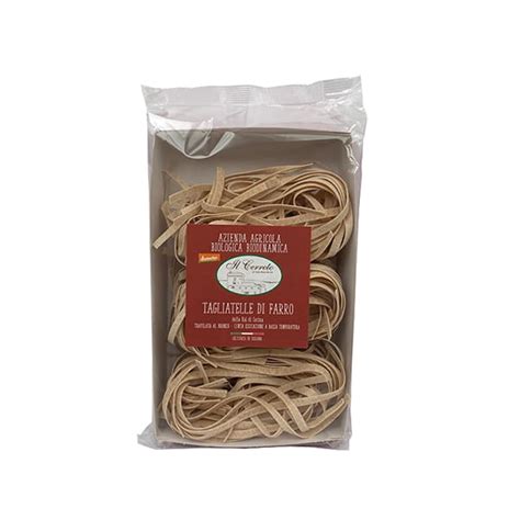 Tagliatelle Di Farro Dicocco G Il Cerreto Secondo Natura