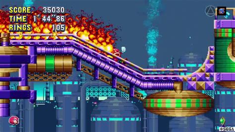 Sonic Mania Plus Encore Mode Oil Ocean Zone Act 2 Special Stage