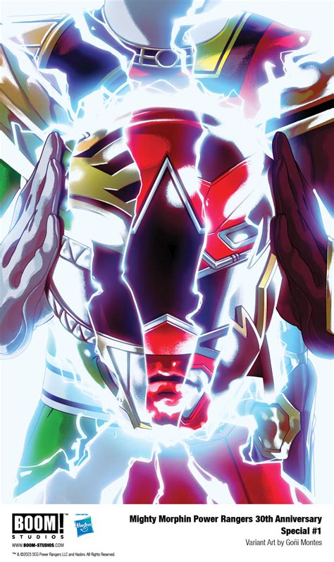 Celebrate 30 Years Of The Power Rangers With Booms New Anthology One Shot