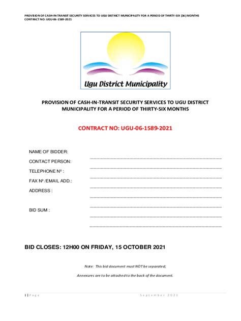 Fillable Online Ugu Gov Ugu District Municipality Application Forms