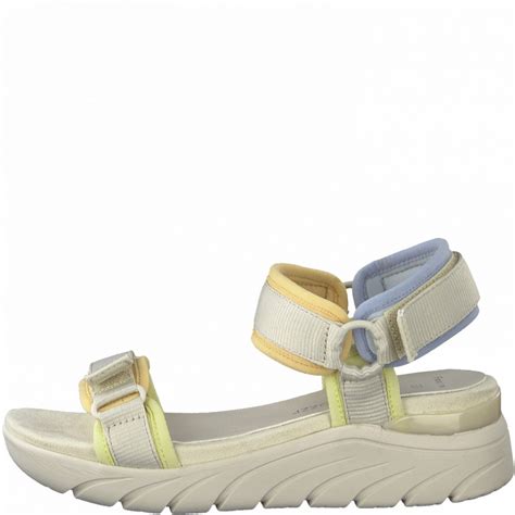 Дамски сандали Marco Tozzi цветни - Solo