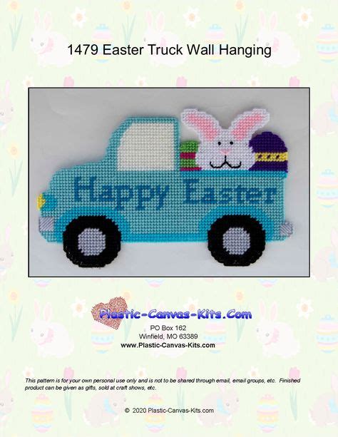 Free Plastic Canvas Easter Patterns Catalog Of Patterns