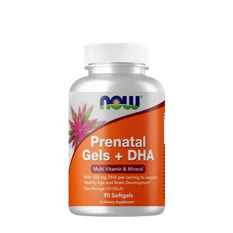 Купить NOW Prenatal Gels with DHA в Киеве, Украине. Низкие цены ...