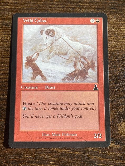 Wild Colos 100 143 Urza S Destiny MTG Magic The Gathering L1208 EBay