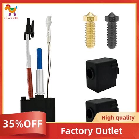 Hot Sale For Anycubic Kobra Hotend Kit Mm Hotend Nozzle Hardened Steel Brass Nozzle Metal