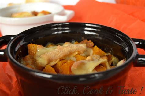 Tartiflette Au Potimarron Click Cook And Taste