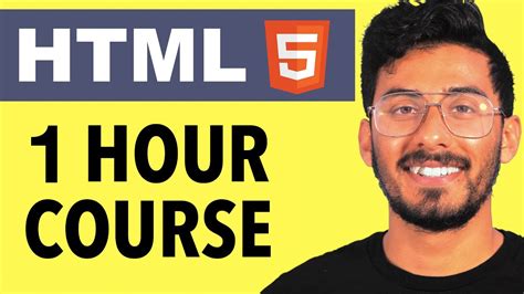 Html Crash Course For Absolute Beginners Tutorial Youtube