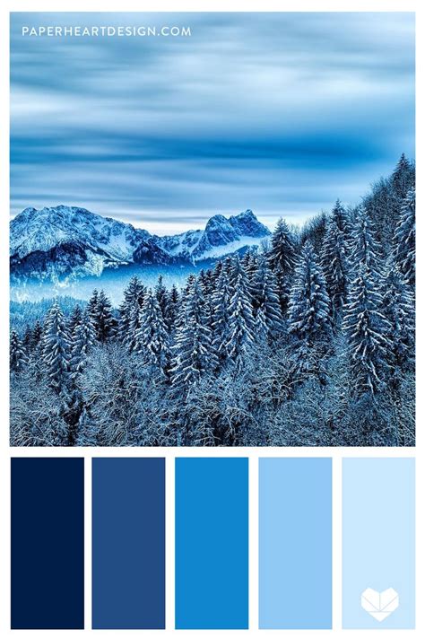 Color Schemes Colour Palettes Color Palette Design Blue Colour