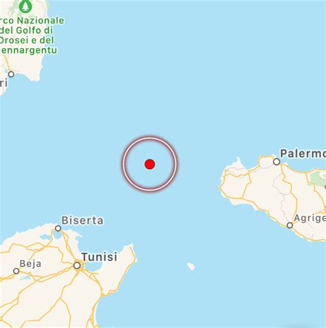 Scossa Di Terremoto Nel Canale Di Sicilia Davanti All Isola Di