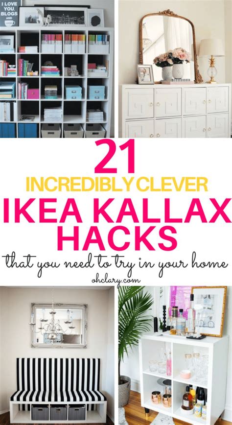 33 Ikea Kallax Hacks To Make It Look Expensive Ikea Kallax Hack Kallax Ikea Ikea Bar