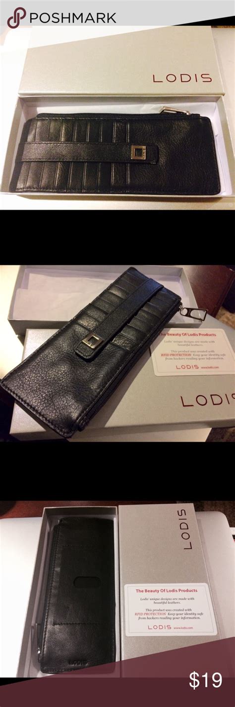 LODIS leather RFID wallet | Rfid wallet, Wallet, Leather