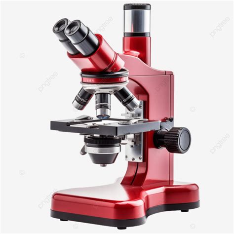 Red Color Microscope PNG, Vector, PSD, and Clipart With Transparent ...