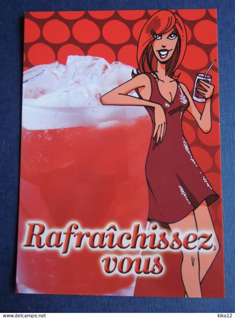 Publicité Cocktail Sex On The Beach Rafraichissez Vous Boisson Cp159