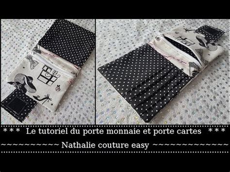 Le Tutoriel Du Porte Monnaie Porte Cartes Youtube