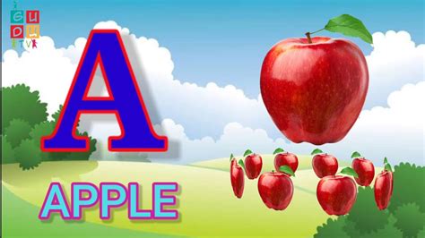 A For Apple Abcd Phonic Song A For Apple B For Ball C For