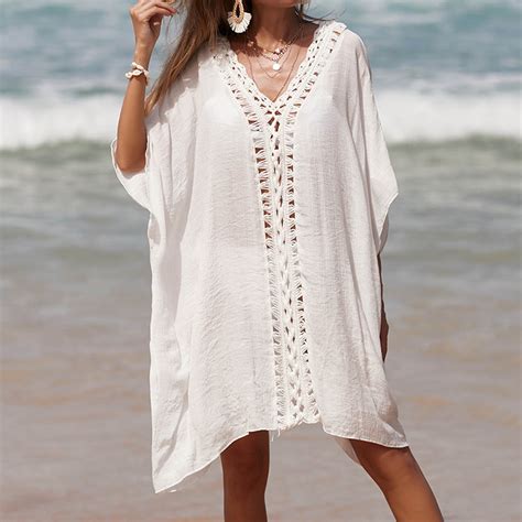 Jacenvly Women S Beach Cover Ups Quick Drying Womens Bathing Suit Bikini Swimsuit Coverup
