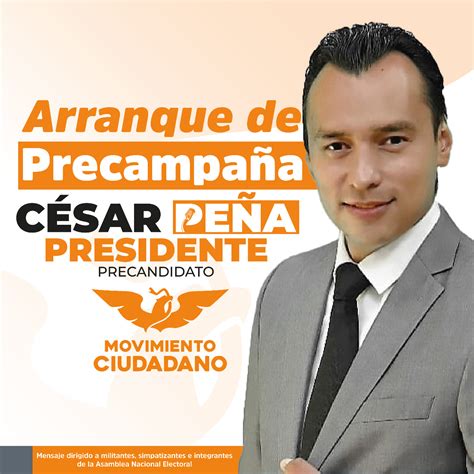 Este domingo arranca César Peña la precampaña por la alcaldía de Parral