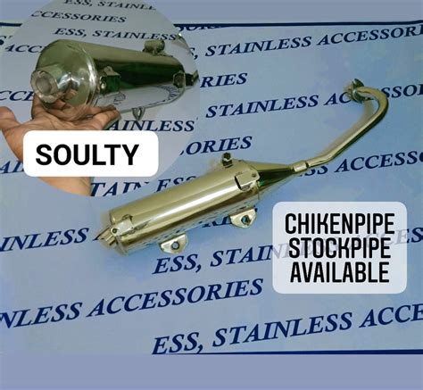 Mio Soulty Chikenpipe Stainless Lazada Ph