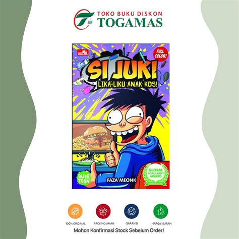 Jual Komik Si Juki Lika Liku Anak Kos Faza Meonk Shopee Indonesia