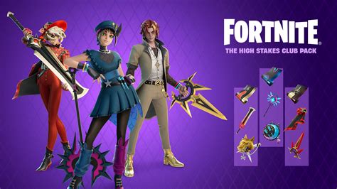 Buy Fortnite The High Stakes Club Pack DLC Xbox ONE Series X S