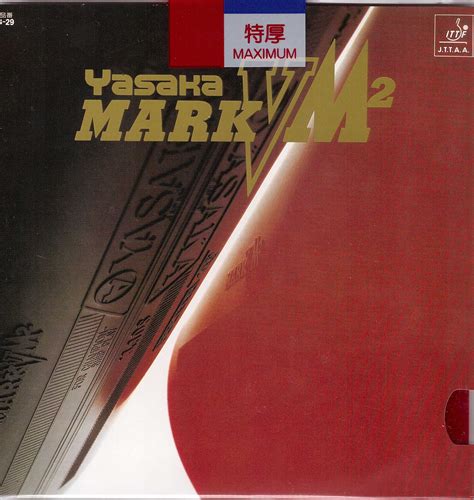 yasaka mark v m2 WG – Table Tennis Direct