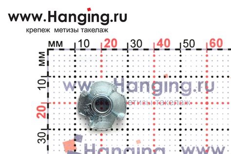Гайка мебельная врезная М6. Гайка усовая врезная М6 DIN 1624.
