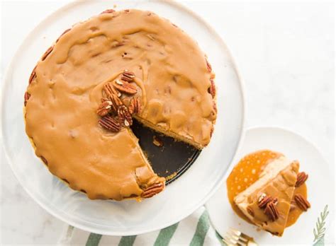 Sweet Potato Cheesecake With Pecan Praline Topping Sense And Edibility