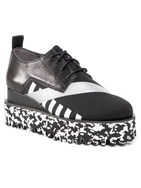 Półbuty United Nude Juko Calli Czarny eobuwie pl