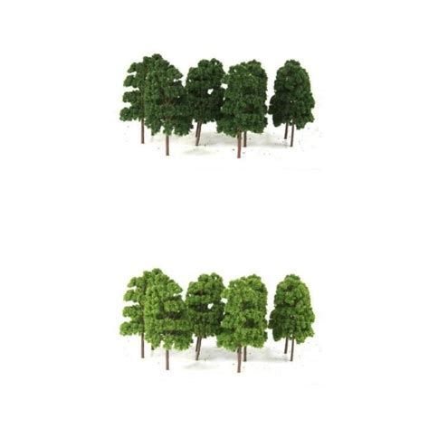 20 arbres modèle train jardin paysage mise en page Wargame Diorama