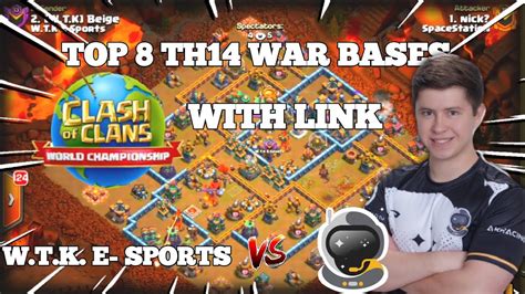 New Top 8 World Championship TH14 War Bases With Links Of SpaceStation