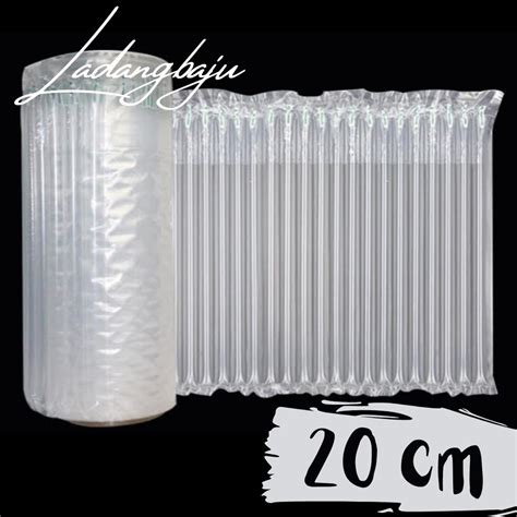 Jual Cm Bubble Wrap Inflatable Roll Poly Air Bag Cushion Packing