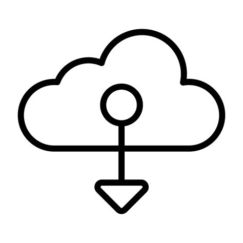 Cloud Native Vector Icon Vector Art At Vecteezy