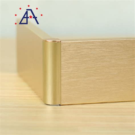 China Anodizing T U Shaped Aluminium Tile Trims Edge Profile For Wall