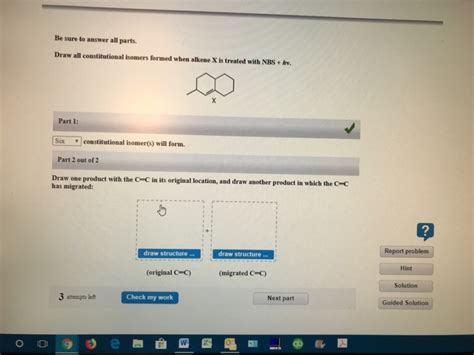 Solved Be Sure To Answer All Parts Draw All Constitutional