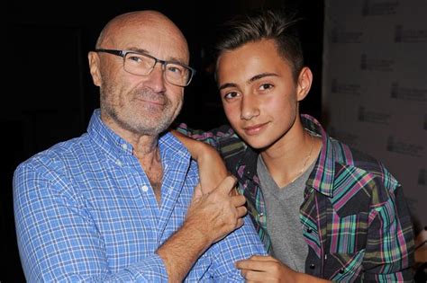 Phil Collins Announces Son 14 Set To Join Tour Standing In On Drums Mirror Online