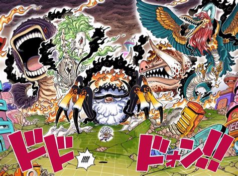 Gorosei Serem Banget Tampil Di Halaman Ganda One Piece Chapter 1110